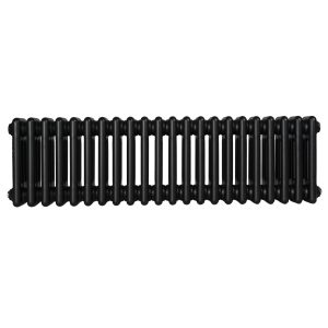 Трубчастий радіатор Column 3 300×1010, бокове підк., чорний