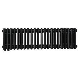 Трубчастий радіатор Column 3 300×1010 нижнє підк., чорний