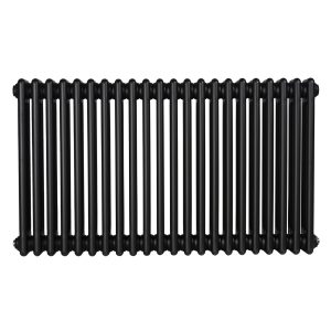 Трубчастий радіатор Column 3 575×1010, бокове підк., чорний