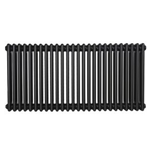 Трубчастий радіатор Column 3 575×1190, бокове підк., чорний