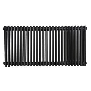 Трубчастий радіатор Column 3 575×1190, нижнє підк., чорний