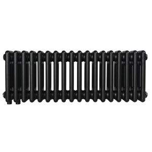 Трубчастий радіатор Column 3 300×830, нижнє підк., чорний