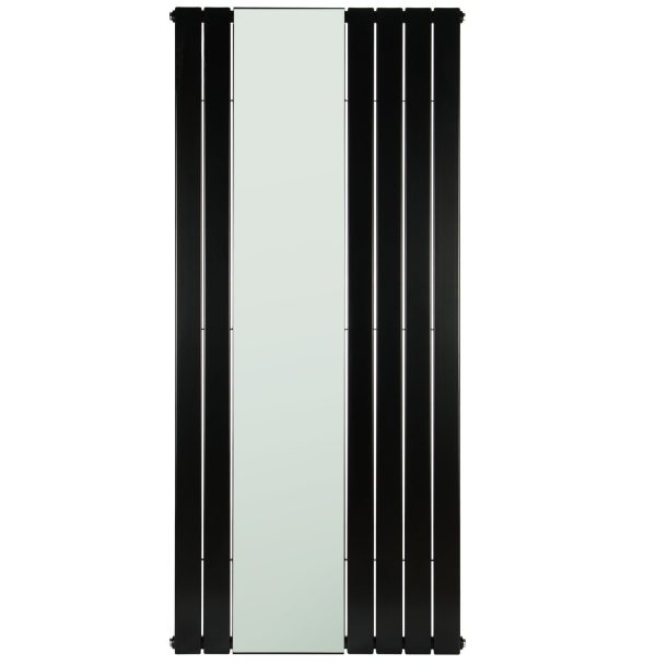 Дизайнерський вертикальний радіатор Mirror 1800×750 з дзеркалом, нижнє підк.