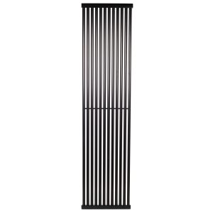 Вертикальний радіатор PS Style 1800×441, бокове підк., чорний