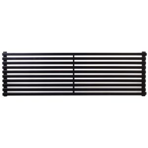 Дизайнерський трубчастий радіатор Quantum 405×1000, бокове підк., чорний