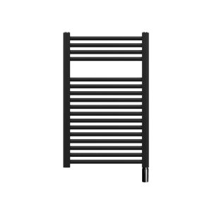 Електрична рушникосушка Virando 786 x 500 мм, з теном HOTS. Колір чорний