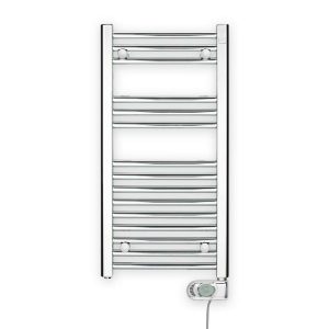 Електрична рушникосушка Aura 786 x 400 мм, з теном MUSA. Колір хром