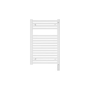 Електрична рушникосушка Aura 775 x 500 мм, з теном HOTS. Колір білий