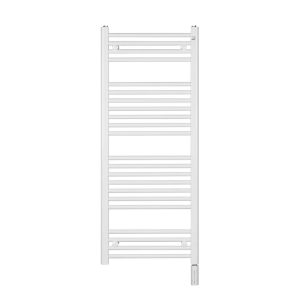 Електрична рушникосушка Aura 1217 x 500 мм, з теном HOTS. Колір білий