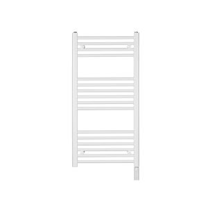 Електрична рушникосушка T100 100 x 500 мм, з теном HOTS. Колір білий