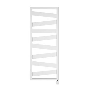 Електрична рушникосушка Kazeane 1266 x 500 мм, з теном NEX. Колір білий